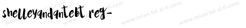 shelleyandantebt reg字体转换